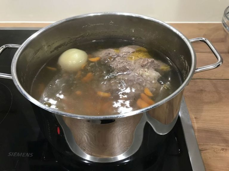 Russischer Borschtsch ein gesundes Nationalgericht