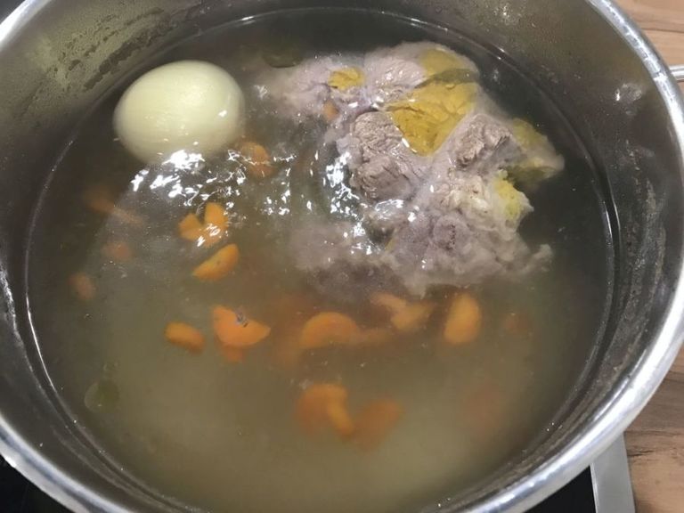 Russischer Borschtsch ein gesundes Nationalgericht